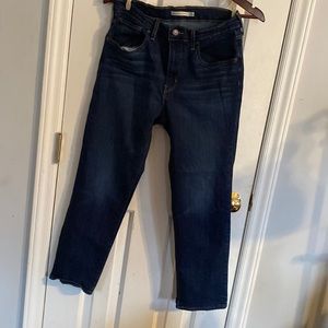 Levi’s 724 High Rise Crop 30